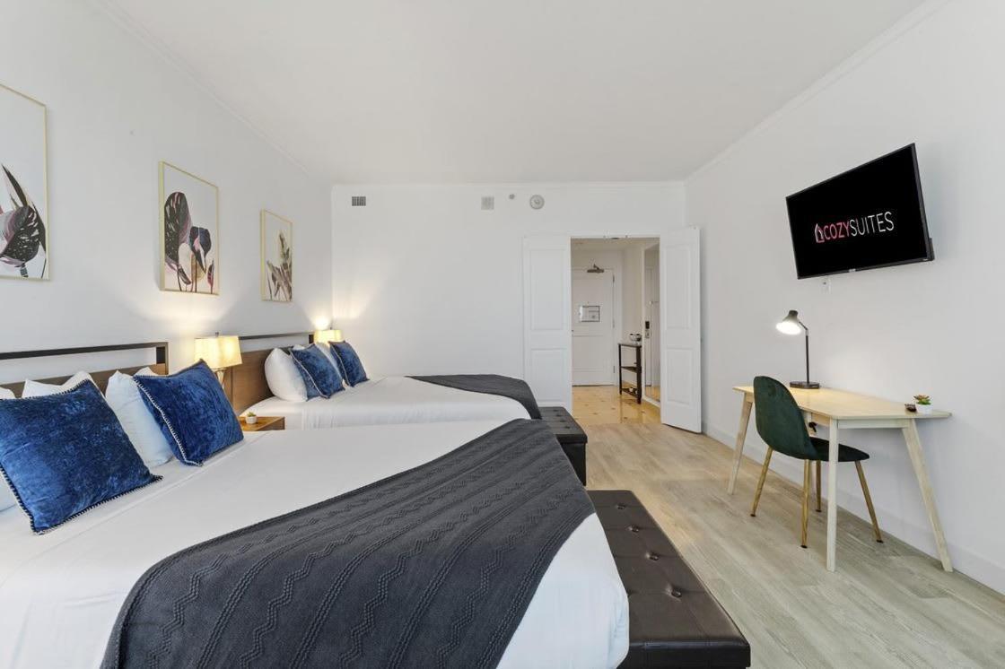 Beachfront Double Queen - Cozysuites Atlantic City Bagian luar foto